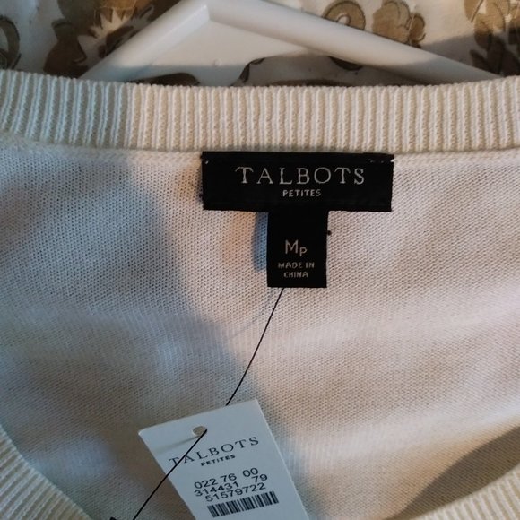 TALBOTS Ruffles & Stripes Sweater - Picture 7 of 14